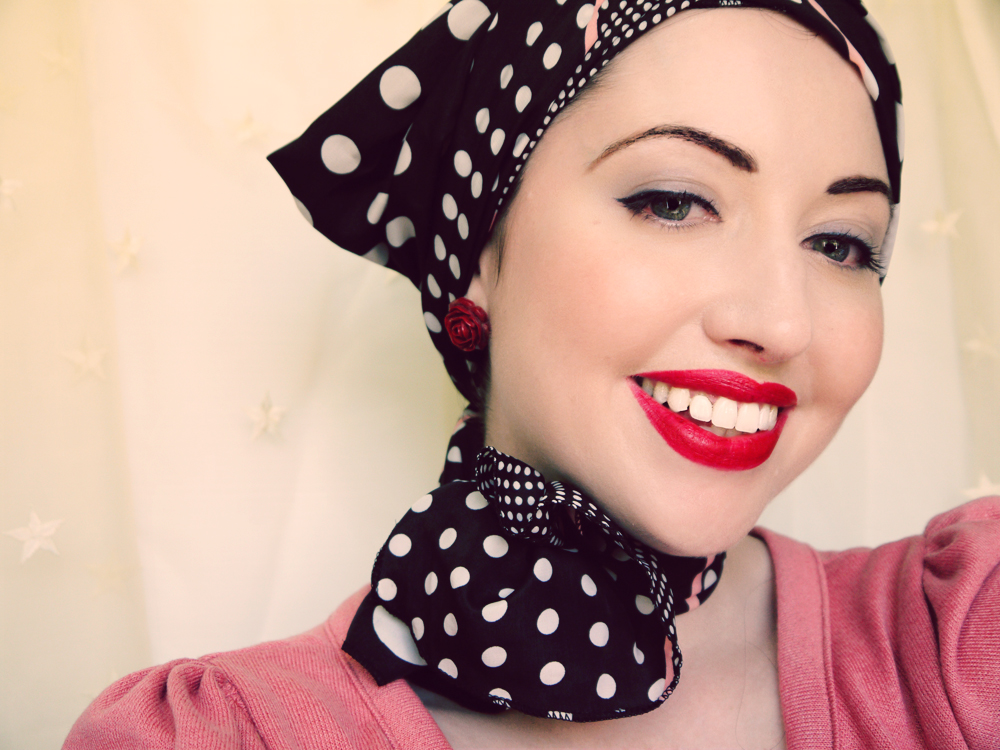 double tie head scarf and neckerchief way to tie web