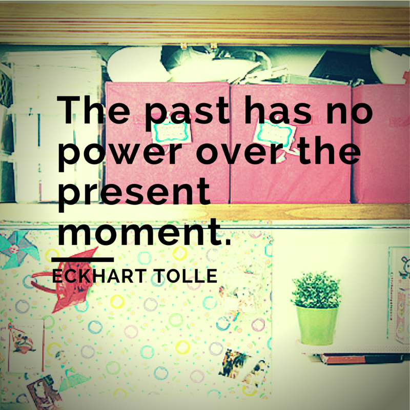 The past has no power over the present