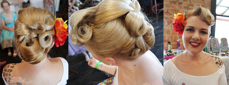 Vintage Hair pin curl pin do candice deville