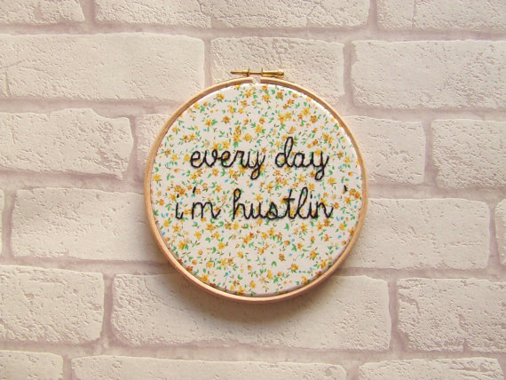 cross stitch hustle