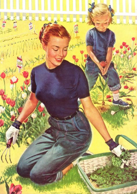 vintage gardening