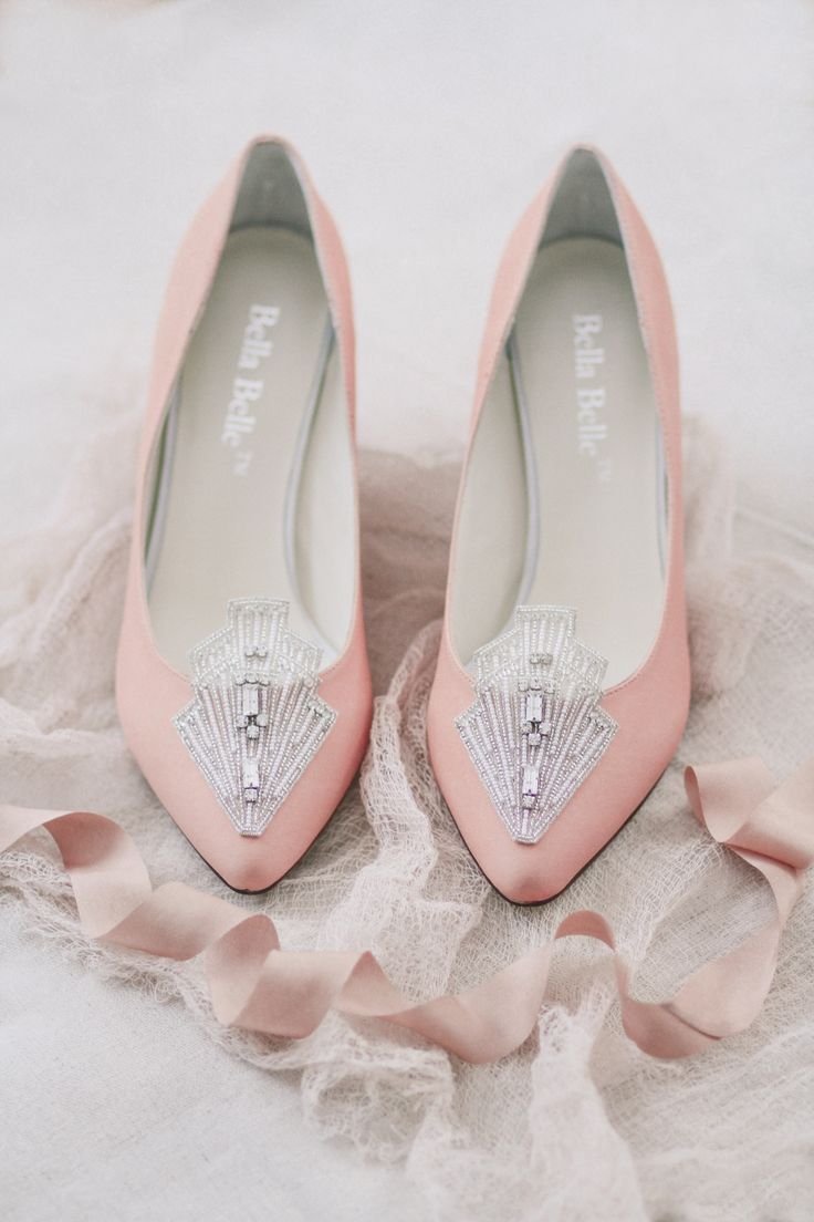 Vintage wedding shop shoes low heel