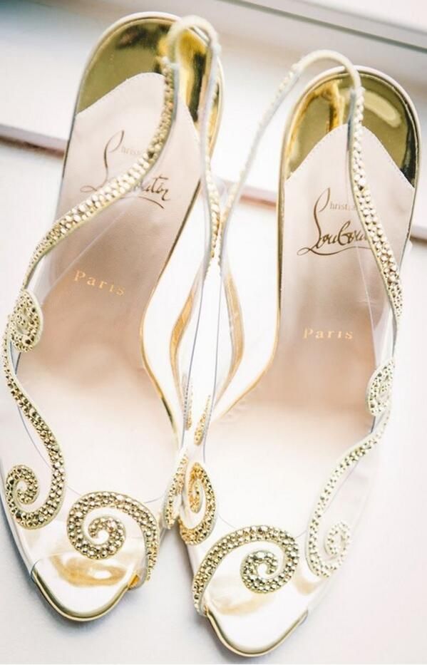 Louboton Bridal shoes