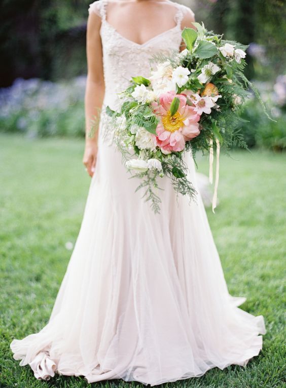 vintage bridal bouquet