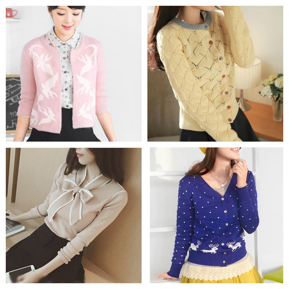 vintage style cardigans knitwear